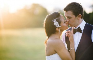 kissing couple