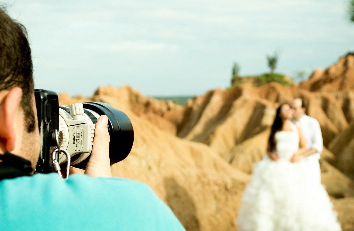 couple during photoshoot