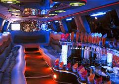 inside a limo